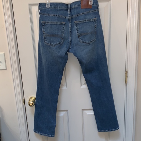 Men’s Hollister Jeans.  Slim Straight Blue Jeans. - Picture 3 of 5